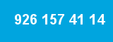 926 157 41 14